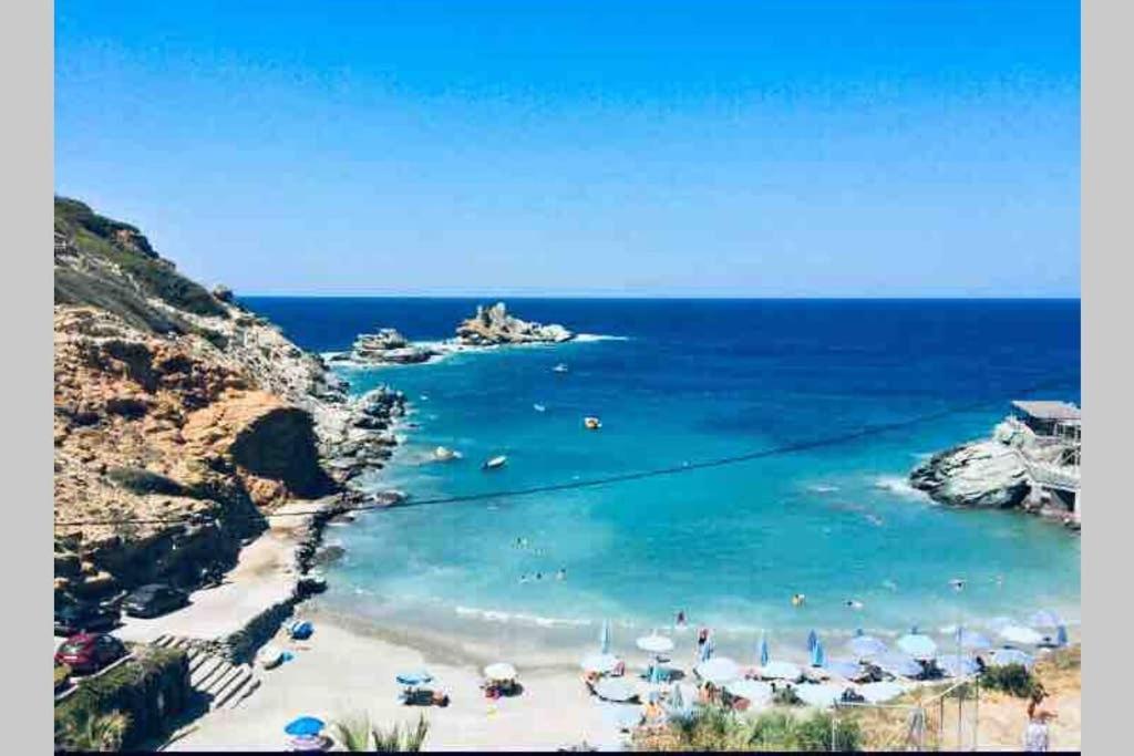 Eleni Sea View Luxury Apartment In Mades Ligaria (Crete) Exterior foto